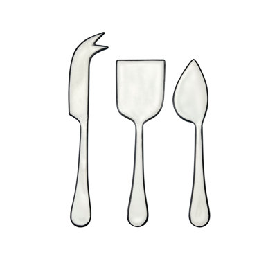 Ensemble de fromages Harlow, blanc