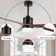 Bertrande 52 inches LED Ceiling Fan with 3 Wood Blades and Remote Control