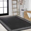 Tapis intérieur / extérieur noir / gris Clarwin Classic-70302785