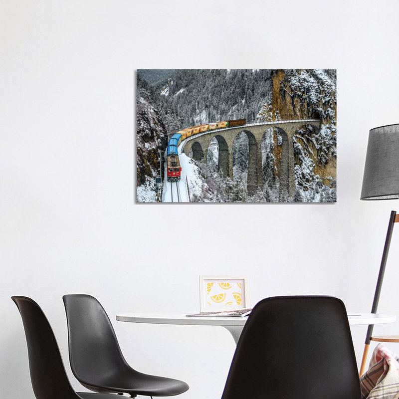 Transalpine by Andreas Agazzi - Wrapped Canvas Print, 101.6 cm H x 66.04 cm W x 1.91 cm D