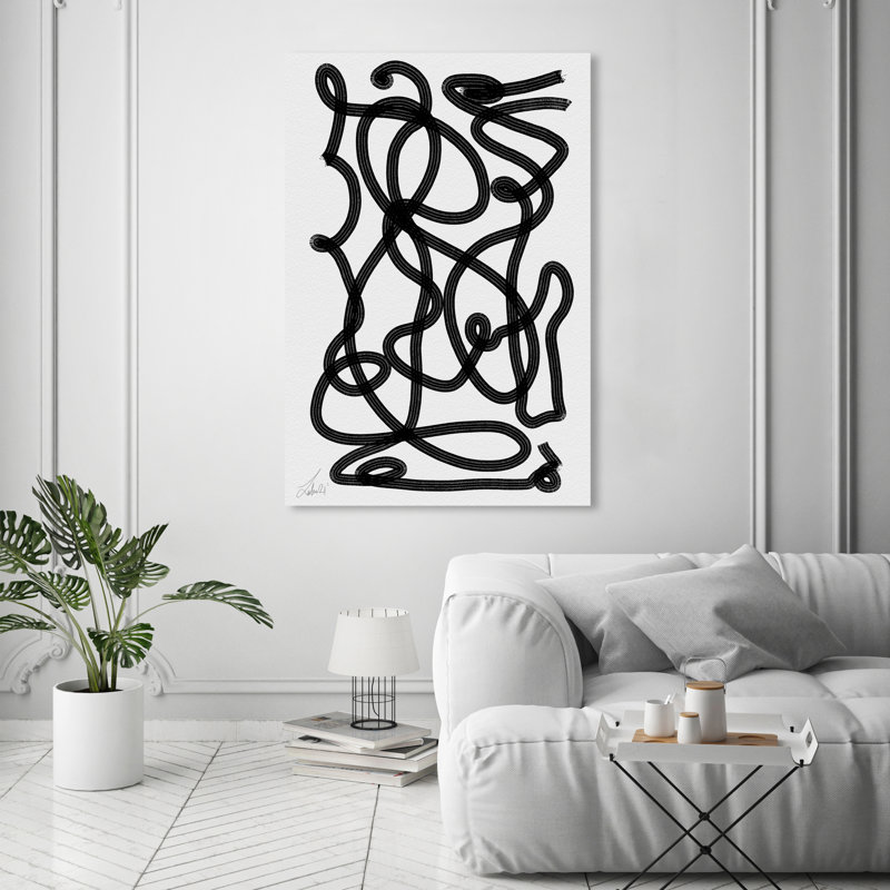 Million Ways - Impression sur toile, Toile tendue, Pas de tapis, H 54 po x l 36 po