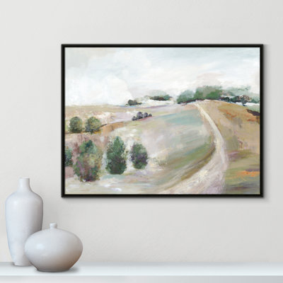 «Kel Country Road Hill» par Allison Pearce, reproduction sur toile flottante
