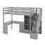 Lit mezzanine simple avec bureau-422621750
