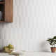Airy 2.83 in. x 7.67 in. Fishscale Matte Ceramic Wall Tile (5.15 Sq. Ft. / Case)
