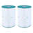 Hurricane 2 Pack Replacement Spa Filter for Pleatco PWK65 and Unicel C-8465