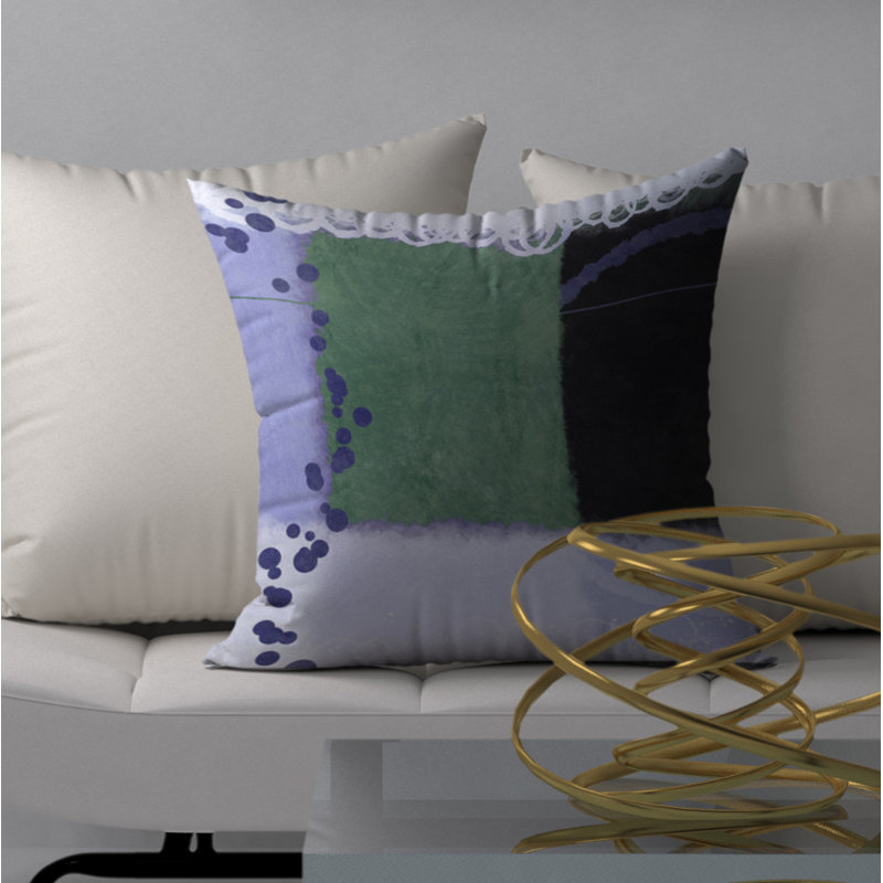 Housse de coussin décorative carrée intemporelle admirable, 24" X 24"