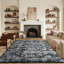 Tapis à motif floral lavable Wymond-111181488