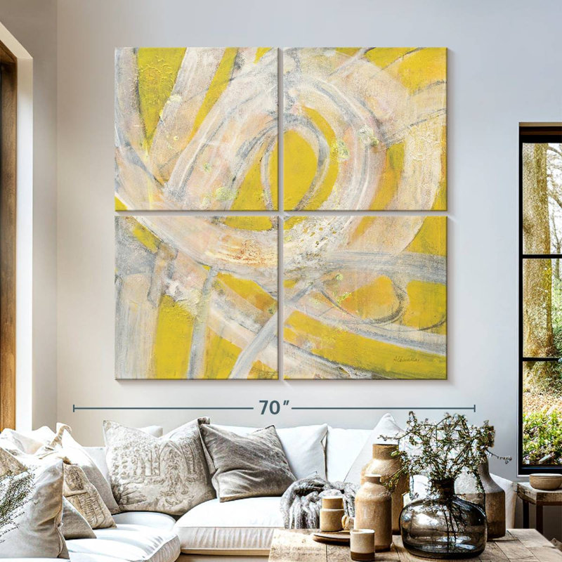 Sunshine Swirl, 57" H x 57" W