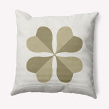 Floral Reversible Throw Pillow