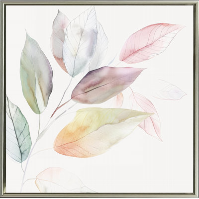 «Light Leaves I», art mural sur toile