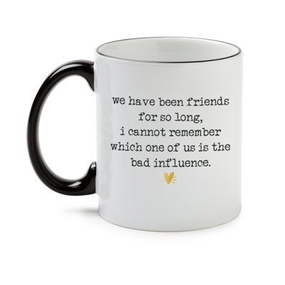 Tasse à café personnalisée personnalisée «Friends» Bad Influence
