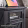 Ariellah 26'' Farmhouse End Side Table with Charging Station and Adjustable Storage Shelf