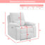 Tation Chenille Electric Recliner Chair-124301325