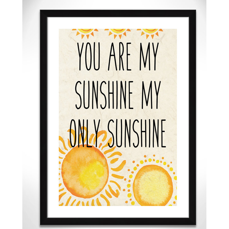 Adhésif décoratif soleil A, H 34,5 po x l 24,5 po x P 0,6 po, Encadré de boîte à grain de bois noir