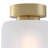 Judd Glass Semi Flush Mount-81335745-81335746