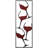 Hand-Painted Decorative Metal Accessory, 12.6 x 2.0 x 35.4 inches | 100% Metal, Thickness: 0.03 inches | Unique Finish with Color Variations | Perfect for Home Decor & Stylish Accents in Any Room-598144958