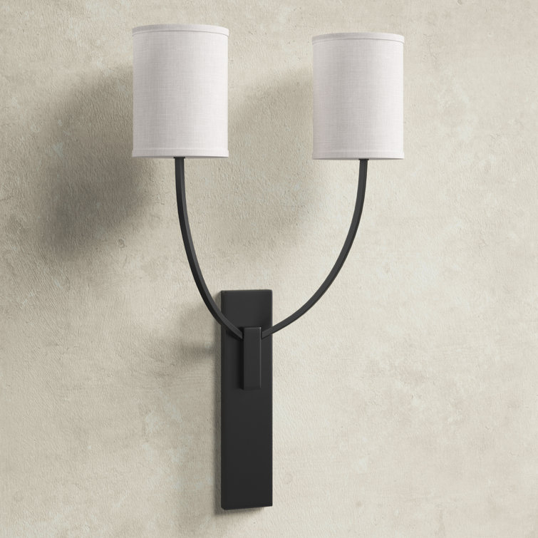 Ansted 2 Light Dimmable Armed Sconce
