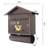 Steel Wall Mounted Mailbox