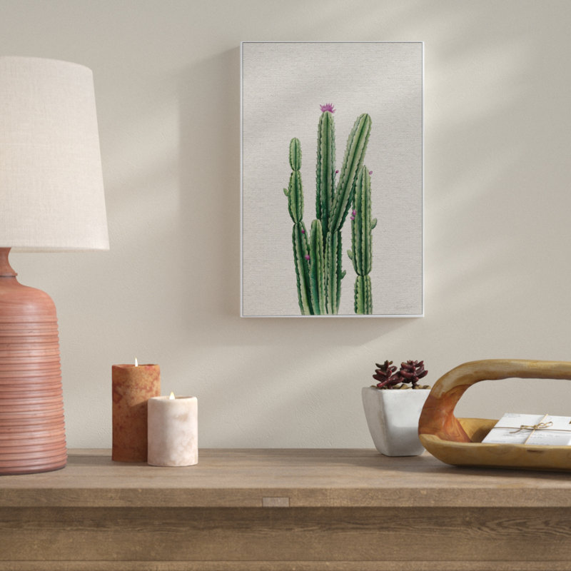 Desert Blooms V - Painting on Canvas, 152 cm H x 102 cm W x 4 cm D