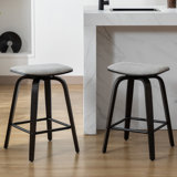 Kamerra Swivel Upholstered Counter Stool