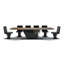 Evandros Walnut Wood Dining Table-1613388889
