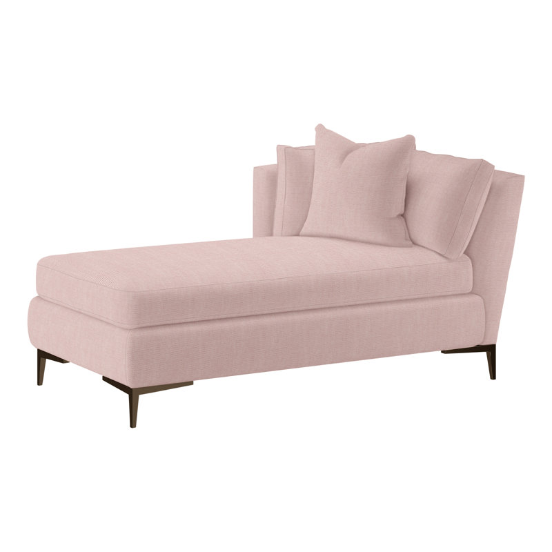 Aiden Chaise Lounge, Antique Bronze, Left Hand Facing, Bond Linen (Performance fabric) 1086-92