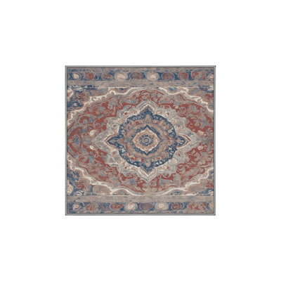 Tapis gris lavable à la machine