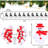 Christmas Snowman String Lights - 20 Leds 10.8Ft Waterproof Light Up String Lights, Short Plush Lights For Christmas Decorations (Battery Operated)