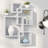Intersecting Cube Accent Wall Shelf-1832858000