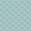 Solid Fishscale 8" x 8" Cement Wall & Floor Tile-67529222