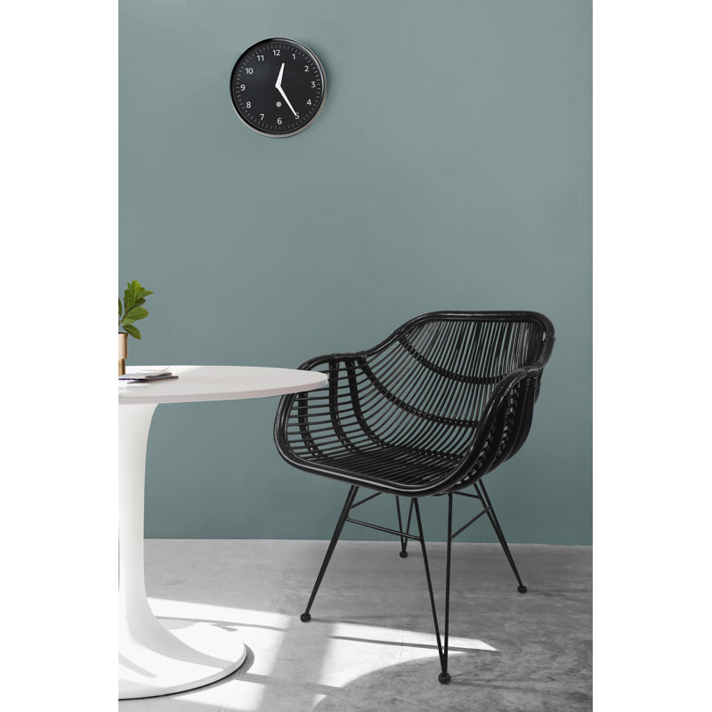 Chantilly 46cm H Side Chair in Black, Black
