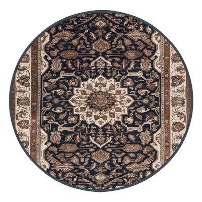 Tapis brun lavable à la machine
