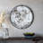 Iron Frame Vertical Round Mirror