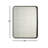 Cataldo Metal Rectangle Wall Mirror