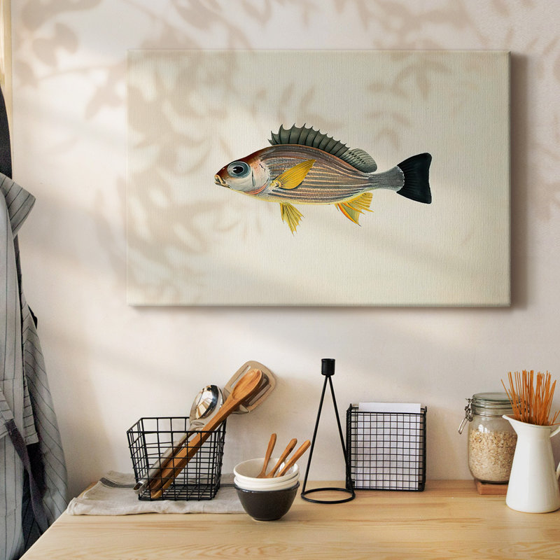 Toile tendue avec collection Tropical Fish Collection III