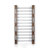 24 Bottle Wall Mounted Wine Bottle Rack in Smoked Mango