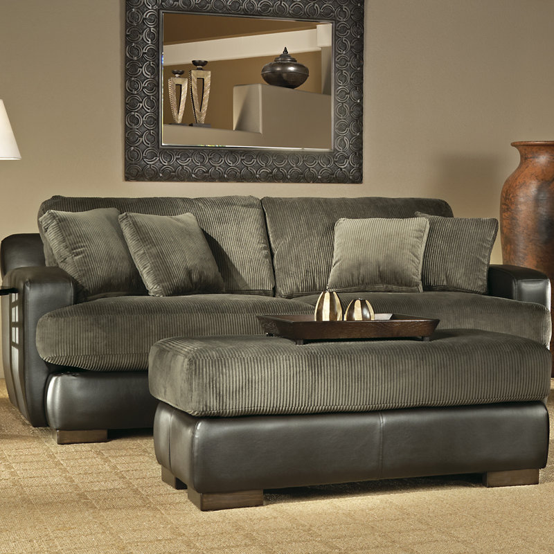Faux Leather Living Room Set