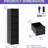 5 Drawer Metal File Cabinet For Office/Home, Lockable, Steel, Tilt, Full Extension Drawers Streamlined Organization Lockable 5 Vertical Cabinet, Office/Home Steel , Seamless And Efficient Handling-577896910
