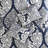 Luxurious Cotton Bedding Set, Indigo Damask, Cal King