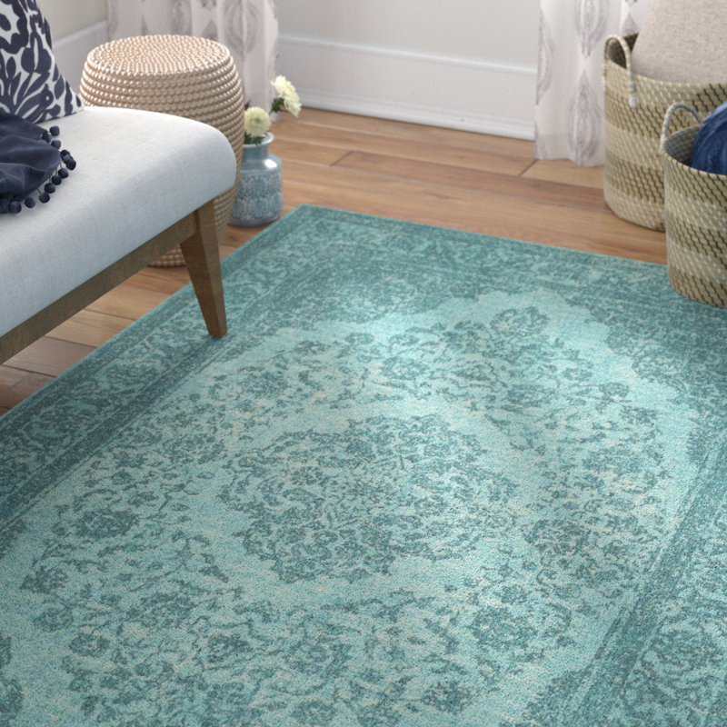 Speer Cotton Oriental Rug, Rectangle 5' x 8'