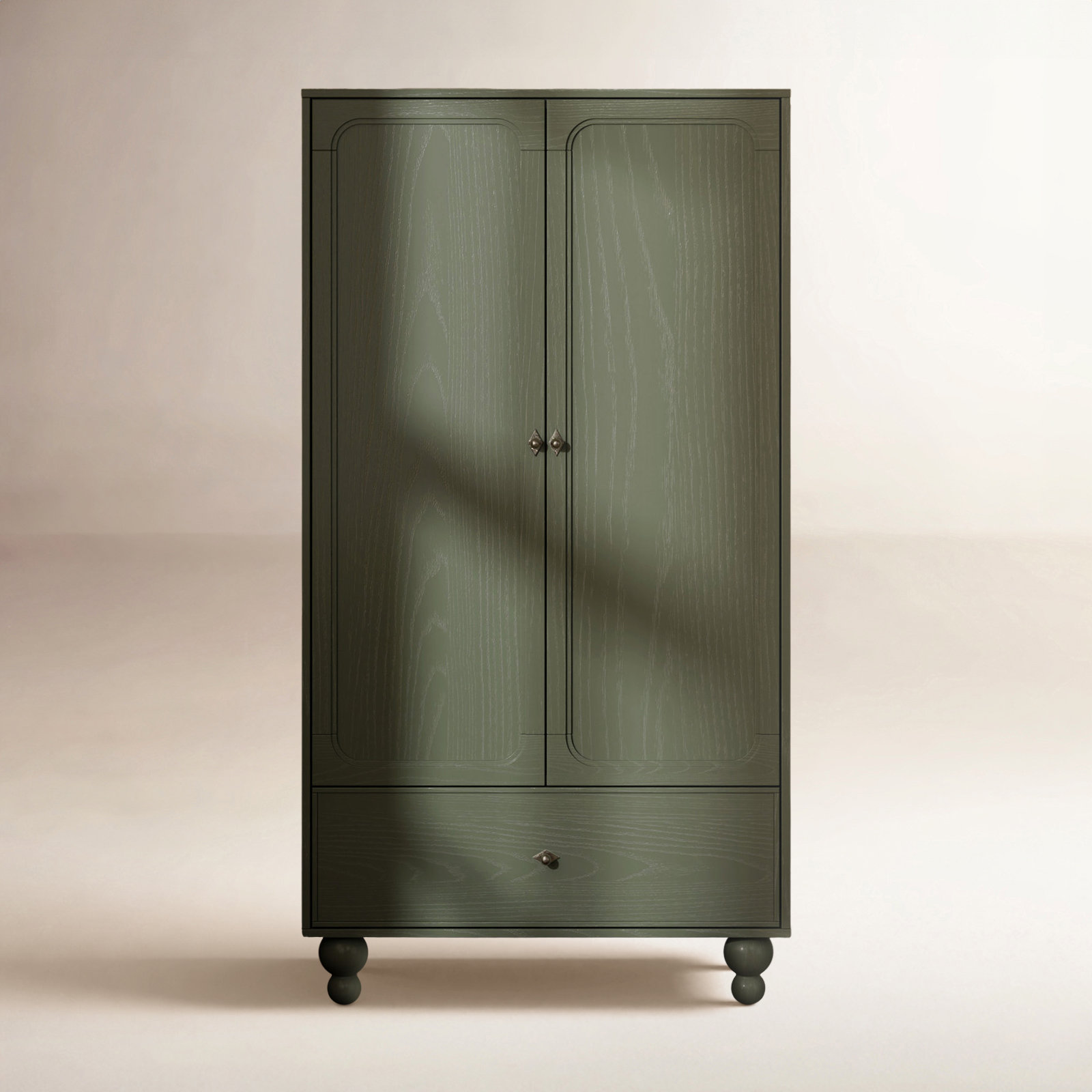 Astre Assembled Armoire by Nate Berkus, Archival Elm