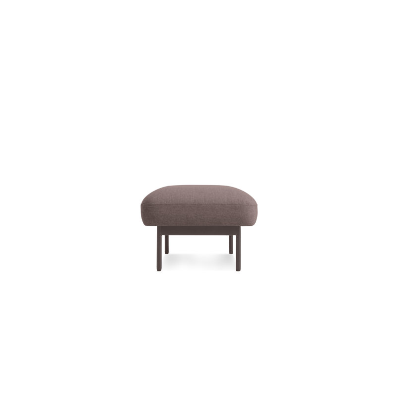 Puff Puff Ottoman, Black, Maharam Meld in Panda