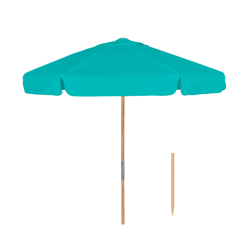 Prestige 84'' Beach Umbrella, Medium Cherry, Aruba