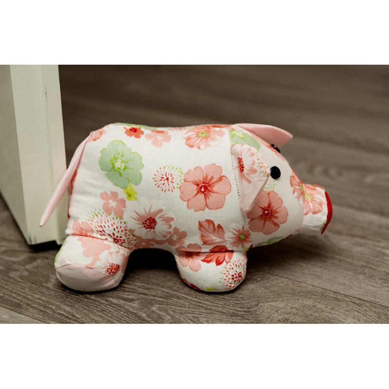 Lotta Piggy Fabric Door Wedge