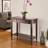 Arden Brown Finish 1-Shelf With Wide Drawer Console Table, 29.81" H X 33.78" W X 15.44" D