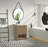 Alyshia 24" Freestanding Bathroom Vanity Oak