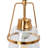 21.2" W 3-Light Dimmable Iron Vanity Light 