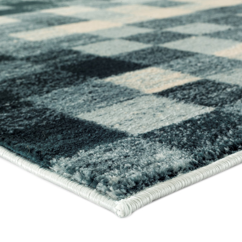 Tapis bleu clair Bethina, Rectangle 8 pi x 10 pi