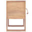 Bigler 40cm W Solid Wood Bedside Table
