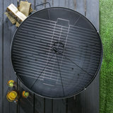 Round Fire Pit Grill & Spark Guard - 72.5cm